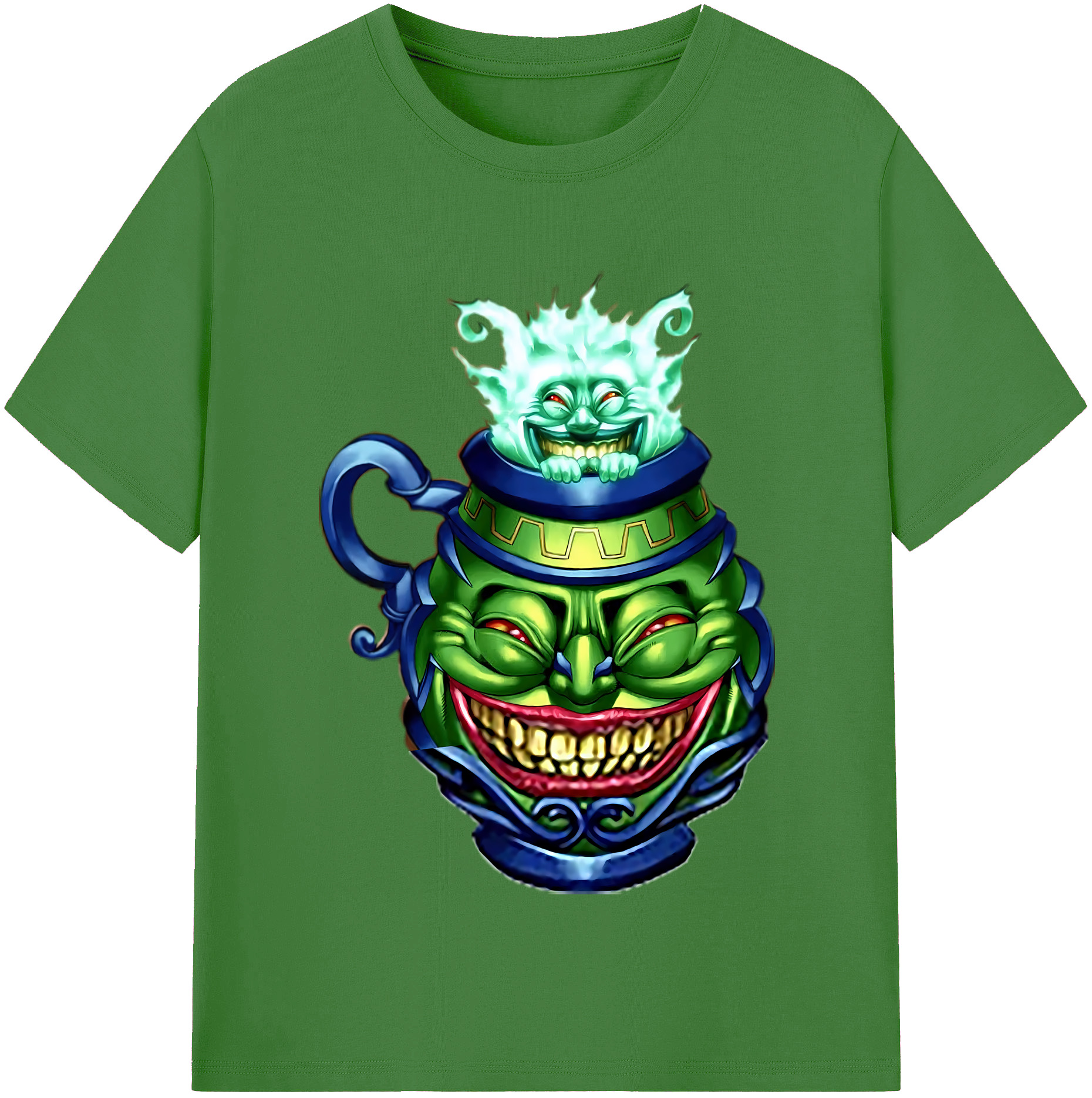 （画像用） 遊☆戯☆王 Yu-Gi-Oh! レディースカジュアルプリントTシャツ（綿100％）